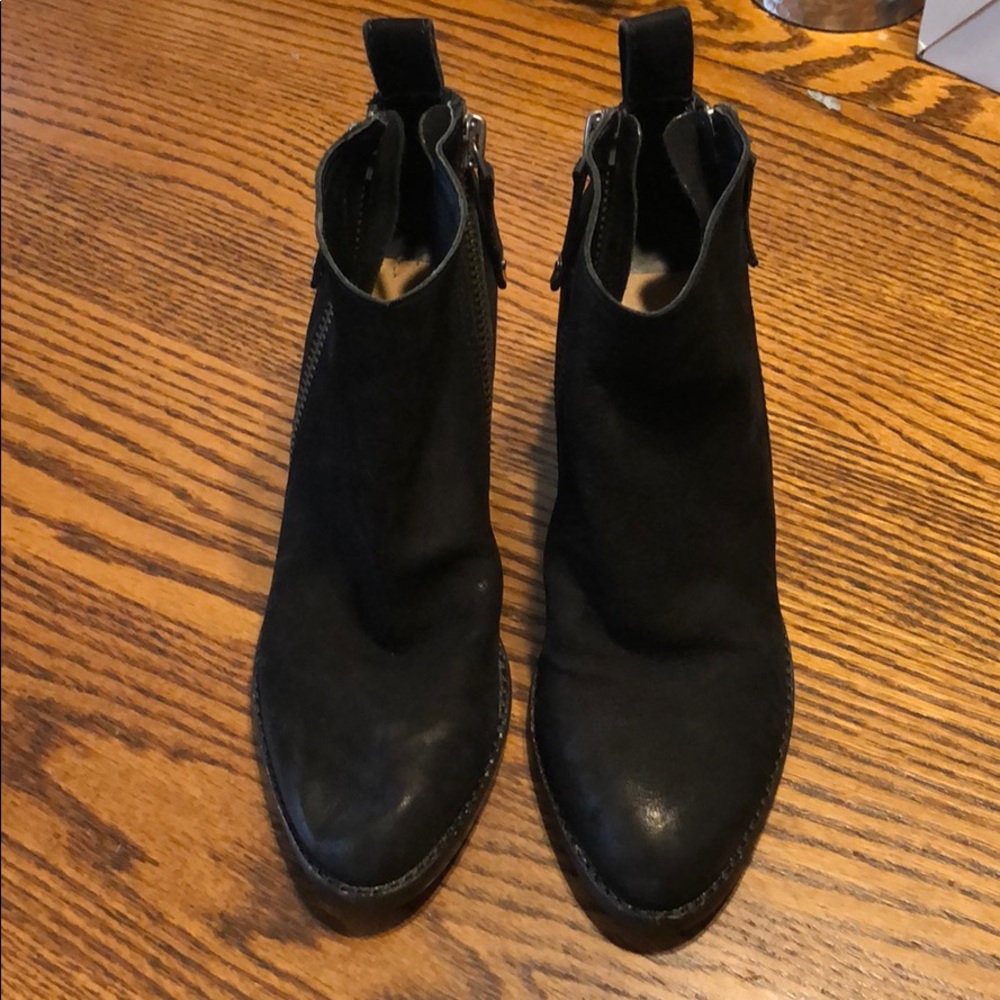 Dolce Vita black suede booties